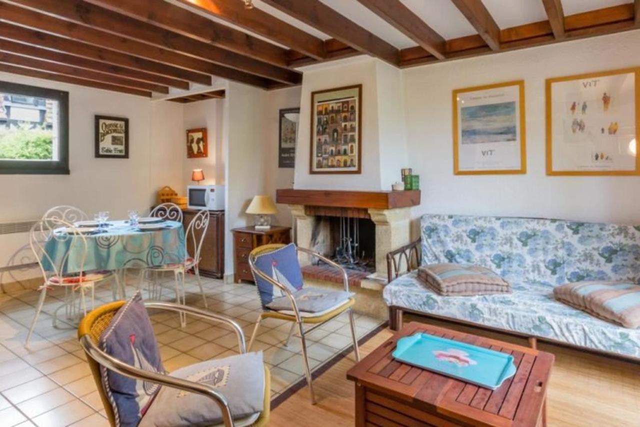 Nice House In A Residence With Swimming Pool Cabourg Bagian luar foto